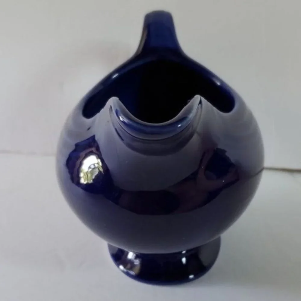 Fiestaware Fiesta CERAMIC Gravy Sauce Boat Dish Twilight Blue 18.5 OZ CONTAINER
